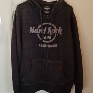 Men's Hard Rock zip up sweater